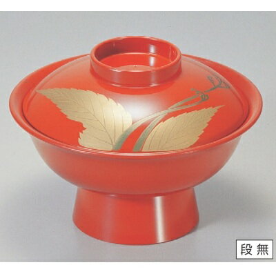 丼碗 5.5寸大名椀朱にわらび内朱 漆器 高さ84 直径:163/業務用/新品/小物送料対象商品