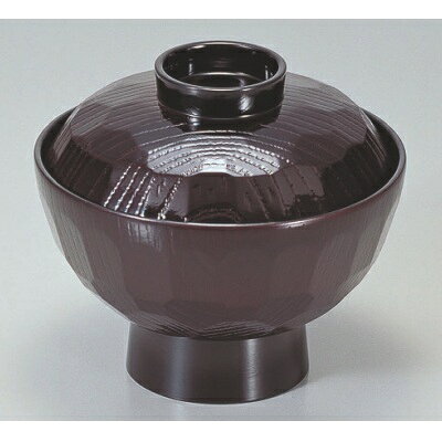 Other - 丼碗 （中）亀甲丼椀溜 漆器 高さ84 直径:133/業務用/新品/小物送料対象商品