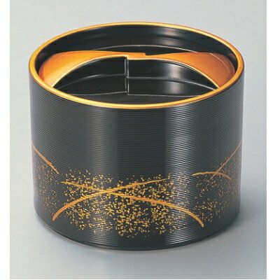 飯碗 (大)いざよい飯器梨地つゆ草天金 漆器 高さ80 直径:107/業務用/新品/小物送料対象商品