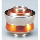 小吸椀 3.2寸杵型椀銀透き帯金 漆器 高さ69 直径:94/業務用/新品/小物送料対象商品
