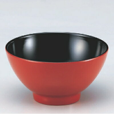 汁椀 ミニ椀朱内黒 漆器 高さ55 直径:104/業務用/新品/小物送料対象商品