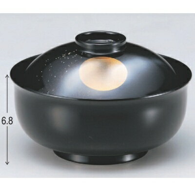 煮物椀 5寸リリー椀金月光 SH塗 漆器 高さ68 直径:148、底寸:61、厚さ:61、幅:61、長さ:61/業務用/新品/小物送料対象商品