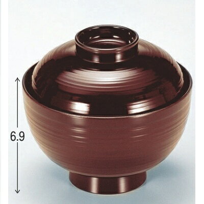 Without Lid - 小吸椀 3.6寸乱引椀溜 漆器 高さ69 直径:108/業務用/新品/小物送料対象商品