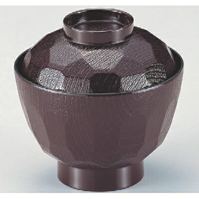 Other - 小吸椀 積重亀甲椀新溜 漆器 高さ75 直径:103/業務用/新品/小物送料対象商品