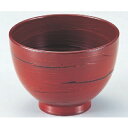 汁椀 九頭竜汁椀一筆根来 漆器 高さ86 直径:118/業務用/新品/小物送料対象商品
