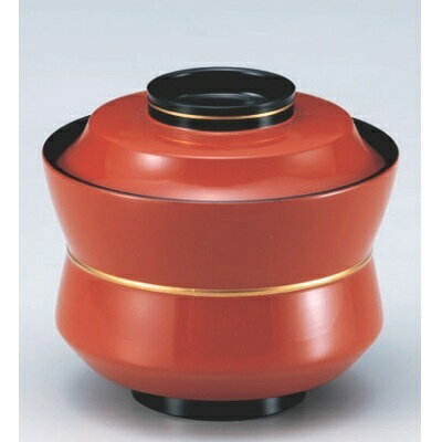 Other - 小吸椀 3.5寸杵型椀朱金ライン 漆器 高さ75 直径:103/業務用/新品/小物送料対象商品