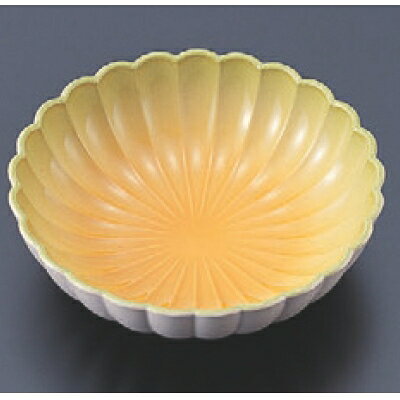 松花堂 ABS3.8寸菊鉢オレンジグリーン 高さ33 直径:113/業務用/新品/小物送料対象商品