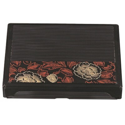 弁当箱 尺0寸千筋箱膳合作牡丹(仕切付) 幅310 奥行260 高さ50/業務用/新品/小物送料対象商品/テンポス