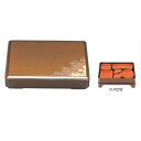 弁当箱 尺2寸徳川箱膳重厚型梨地二色菊(D.X仕切付) 幅378 奥行276 高さ77/業務用/新品/小物送料対象商品(3)