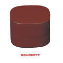 弁当箱 5寸くつわ弁当銀朱内ベージュ親銀朱内ベージュ 幅150 奥行150 高さ47/業務用/新品/小物送料対象商品/テンポス(3)