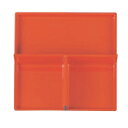 松花堂 5寸千筋松花堂用T仕切朱 幅133 奥行133 高さ30/業務用/新品/小物送料対象商品