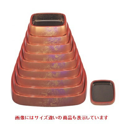 寿司桶 角D.X桶金王八雲内梨地尺0寸 幅300 奥行300 高さ66/業務用/新品/小物送料対象商品/テンポス