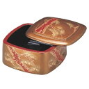 寿司桶 D.X角ちらし桶梨地赤松 幅150 奥行150 高さ85/業務用/新品/小物送料対象商品