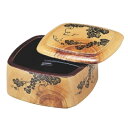寿司桶 D.X角ちらし桶花梨ブドウ 幅150 奥行150 高さ85/業務用/新品/小物送料対象商品