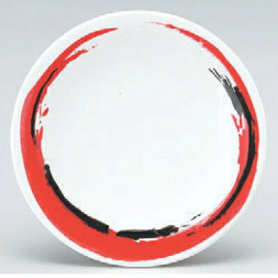 回転寿司皿 寿司皿赤一筆 高さ21 直径:150/業務用/新品/小物送料対象商品