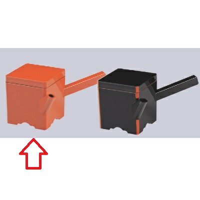 ゆとう （小）角ゆとう朱(350cc)/業務用/新品/小物送料対象商品