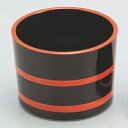 つゆ入れ (小)桶型つゆ入れ黒帯朱 /業務用食器/新品(3)