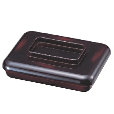 丼重 隅丸うなぎ平曙内朱 幅169 奥行126 高さ58/業務用/新品/小物送料対象商品