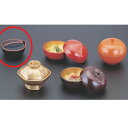 珍味 なべ珍味入黒天朱 高さ29 直径:56/業務用/新品/小物送料対象商品
