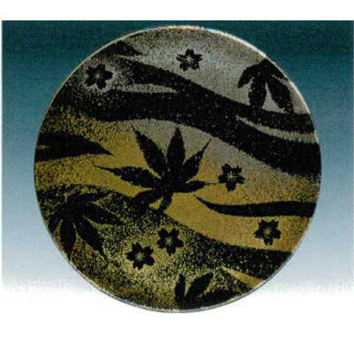 回転寿司皿 立田川 黒/業務用/新品/小物送料対象商品