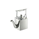 燕舞18-8 角型シノアポット 茶漉網、氷用中子付 カンダ 幅100×奥行100(mm)/業務用/新品 /テンポス(3)