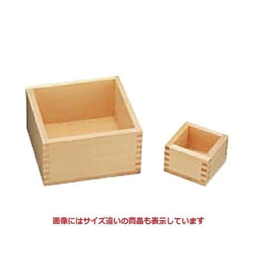 マス(桧製)5勺 カンダ 幅70×奥行70×高さ45(mm)/業務用/新品