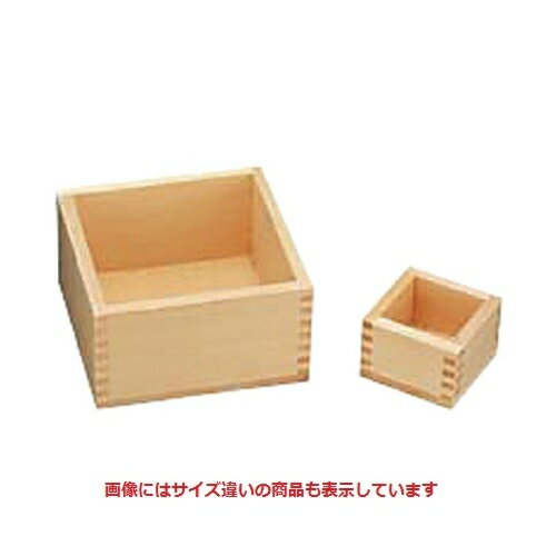 マス(桧製)1升 カンダ 幅175×奥行175×高さ92(mm)/業務用/新品