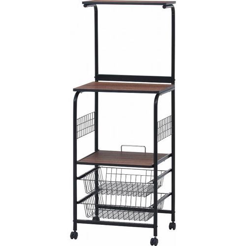 レンジワゴン FBC-03-1 BK/BR /業務用/新品/送料別