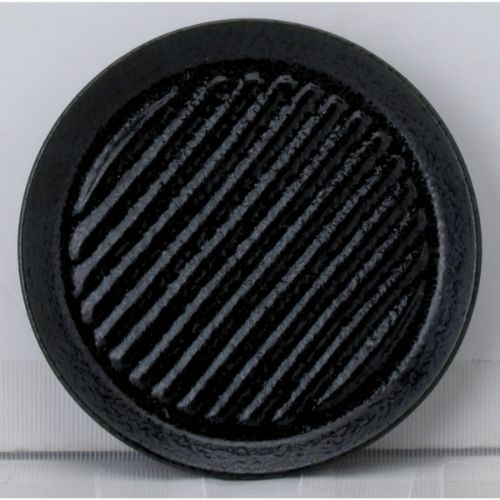 ストライプ 14cm皿 黒耀 10個入/業務用/新品/小物送料対象商品