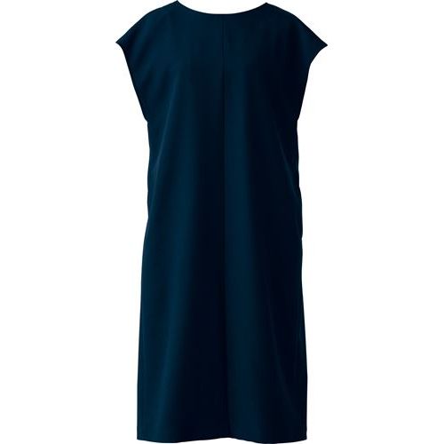 Rakuten - 【セブンユニフォーム】エプロンドレス（女性用）サイズ：M～L カラー：グレージュ,ネイビー,ブラック/業務用/新品/小物送料対象商品