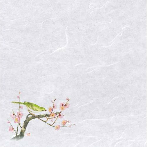新・濡れ奉書紙 梅 (100枚入)/業務用/新品/小物送料対象商品