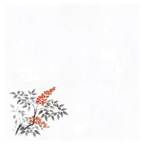 花宴耐油天紙 南天 4寸 (100枚入)/業務用/新品/小物送料対象商品