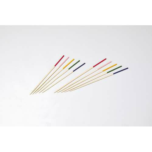 彩り竹丸串(50本入)太 18cm 赤/業務用/新品/小物送料対象商品