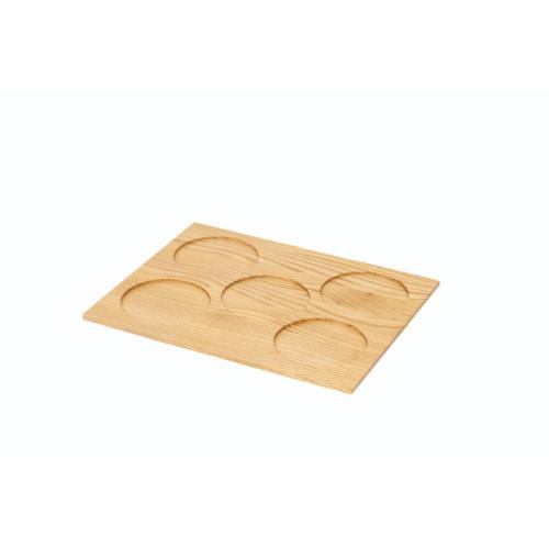 ■商品説明■商品名：DS・Tools Tray 長角 カップトレイ 5穴 タモクリアメーカー品番：6-050-04お届け数：1JANコード：4988484491131サイズ：約 幅25.8×奥行20×高さ0.5cm 穴径8cm【ご注意】画面上の色はブラウザやご使用のパソコンの設定により実物と異なる場合があります。