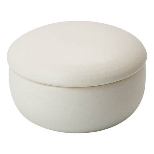 Boiled Rice Container - 陶器・おひつ 白(小)/業務用/新品/小物送料対象商品