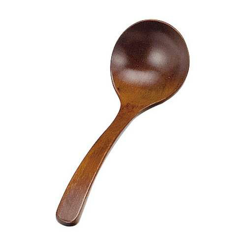 Soup Ladle （Holed） - 摺り漆お玉(小)/業務用/新品/小物送料対象商品