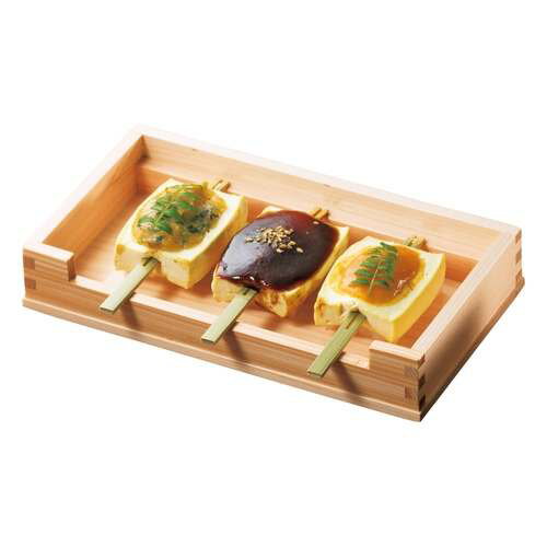 ひのき田楽皿(クリアー)/業務用/新品/小物送料対象商品