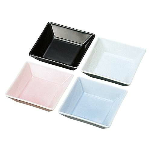 強化磁器正角皿(A) ピンク/業務用/新品/小物送料対象商品