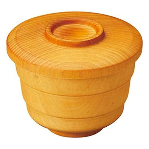 木製・蓋付飯椀 ナチュラル 身のみ/業務用/新品/小物送料対象商品