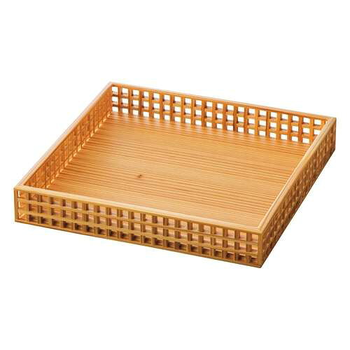 ■商品説明■商品名：細目(ささめ)格子料理膳メーカー：ヤマコーメーカー品番：21-094-06外形寸法：幅21.3×21.3×3.4cm(mm)お届け数：1商品コード：32211【配送料について】【ご注意】画面上の色はブラウザやご使用のパソコンの設定により実物と異なる場合があります。