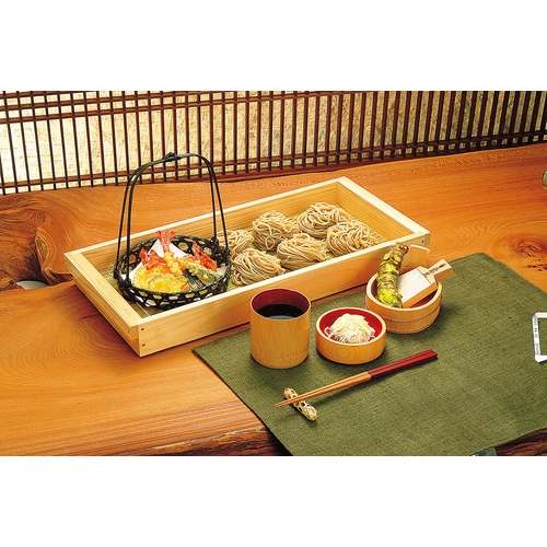 檜・板そば(身・竹ス)大 塗装付/業務用/新品/小物送料対象商品