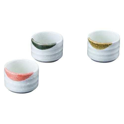 粉引釉珍味入 朱/業務用/新品/小物送料対象商品