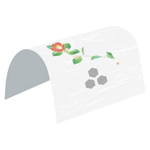 ドーム掛紙 椿 (100枚入)/業務用/新品/小物送料対象商品