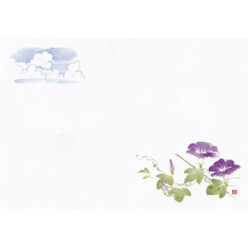 ■商品説明■商品名：尺1お手元まっと 花景色 朝顔 (100枚入)メーカー：ヤマコーメーカー品番：21-379-04外形寸法：幅21×30cm(mm)お届け数：1商品コード：64964【配送料について】【ご注意】画面上の色はブラウザやご使用のパソコンの設定により実物と異なる場合があります。