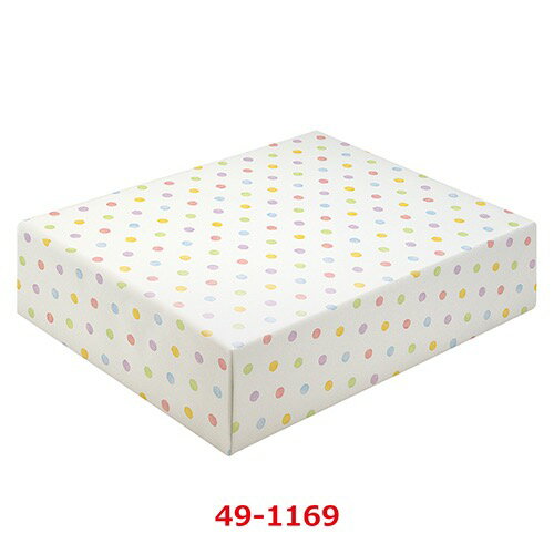 包装紙 カラフルドット 半才判 49-1169/50枚袋入/業務用/新品