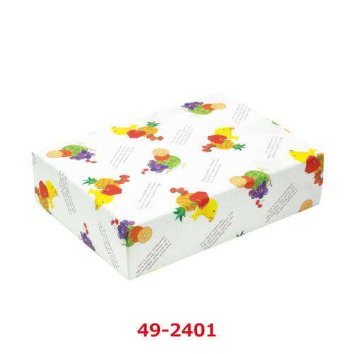 包装紙 リアルフルーツ 全判 49-2401/50枚袋入/業務用/新品