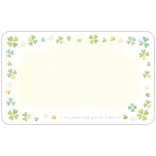 Fカード100 カラフルクローバー/100枚×1冊/業務用/新品/小物送料対象商品