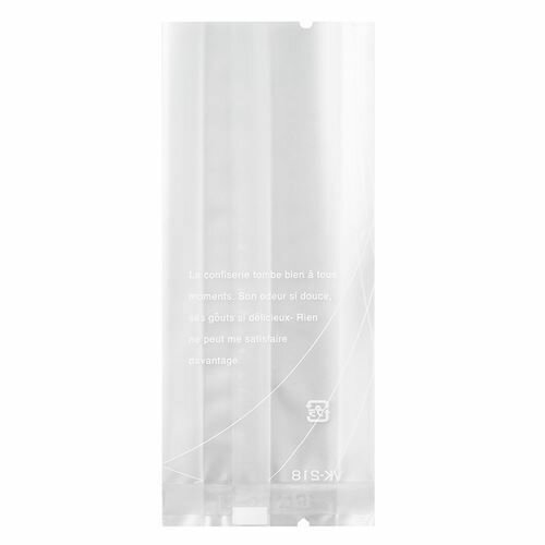 VK-218 マット・フランス語柄入袋　100枚/業務用/新品/小物送料対象商品