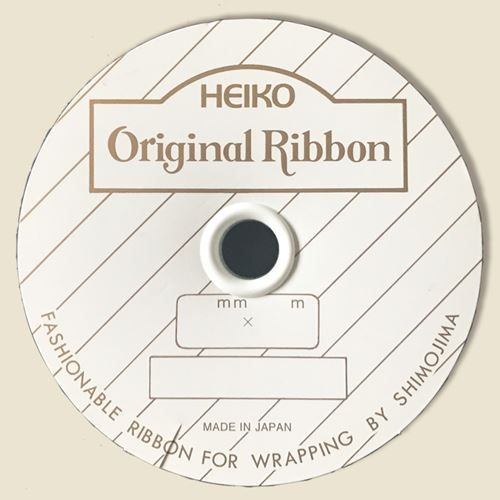 HEIKO シングルサテンリボン 36mm幅×20m巻 ココア/プロ用/新品/送料800円(税別) 3