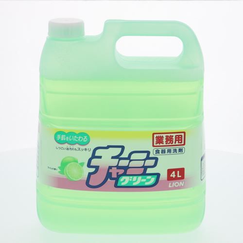 ライオン 食器用洗剤 チャ-ミ-グリ-ン 4L/プロ用/新品/送料800円(税別)